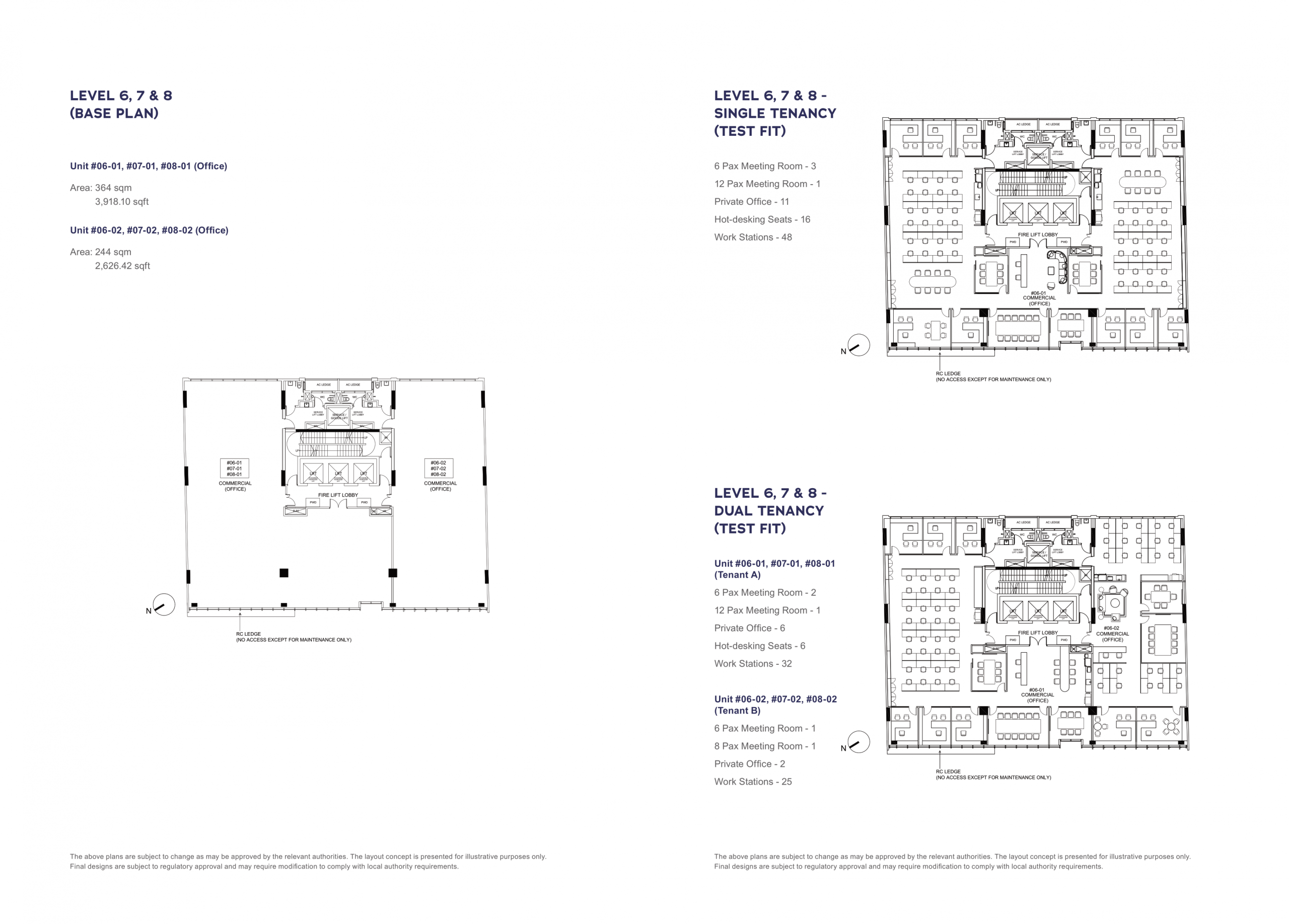 Cecil Place Level 6,7,8 floorplan